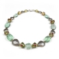 Preview: Flourit Silbermuschelkette | KFM1